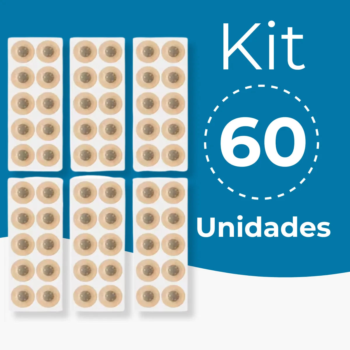 Kit Adesivos Magnéticos AirMag