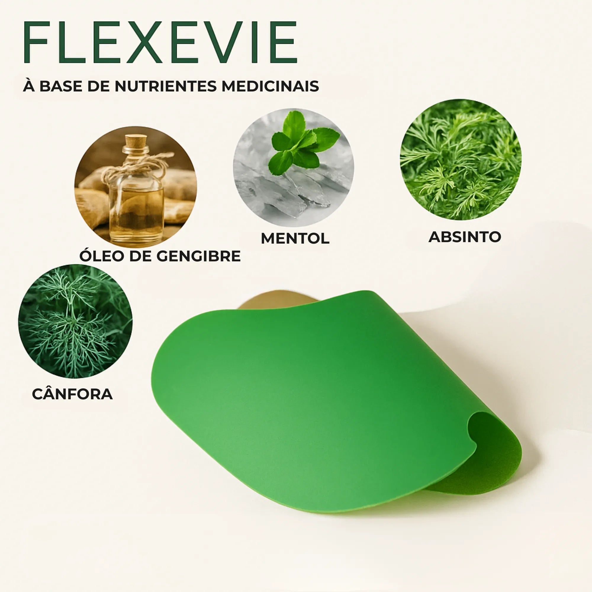 FlexVie - Adesivos com anti-inflamatórios naturais